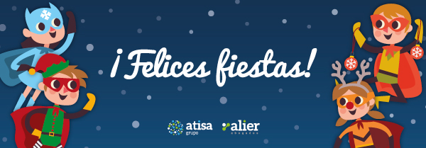 Felices Fiestas desde Grupo Atisa.